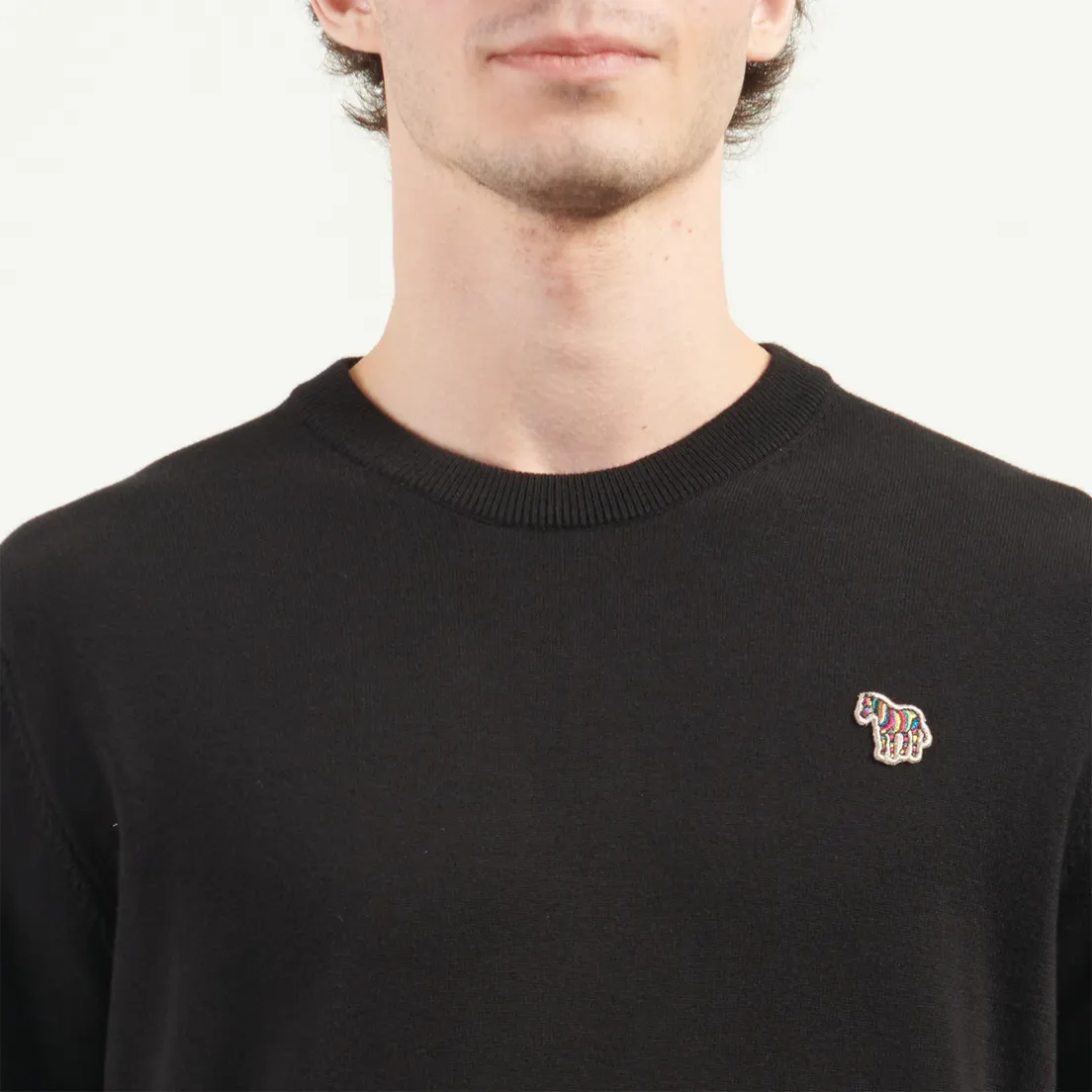 Paul Smith Мужской свитер Zebra Logo Crew Neck