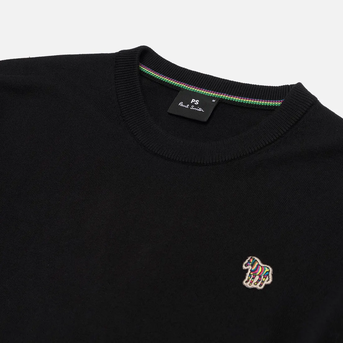 Paul Smith Мужской свитер Zebra Logo Crew Neck