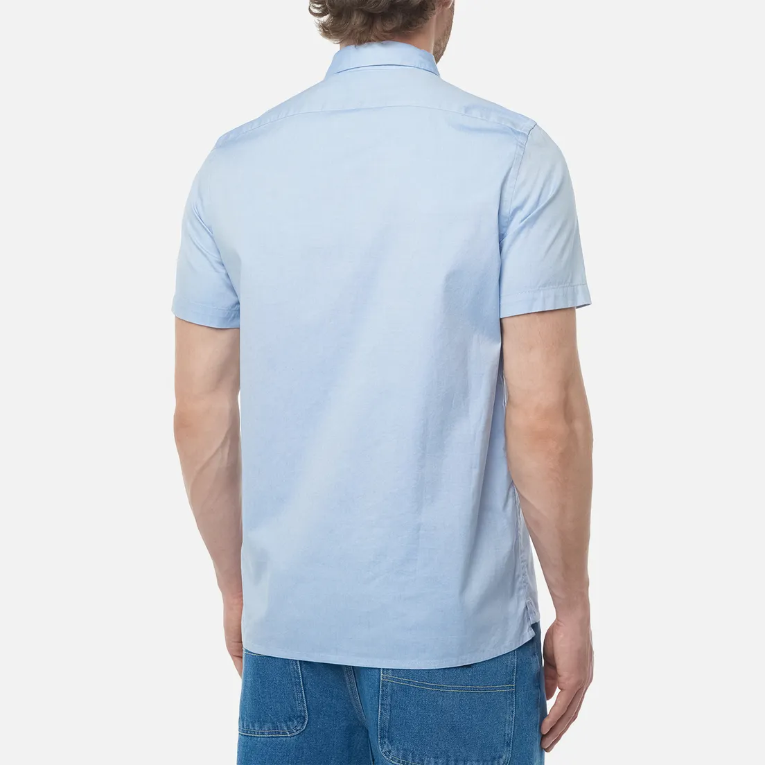 Paul Smith Мужская рубашка Zebra Logo Casual Fit Short Sleeve