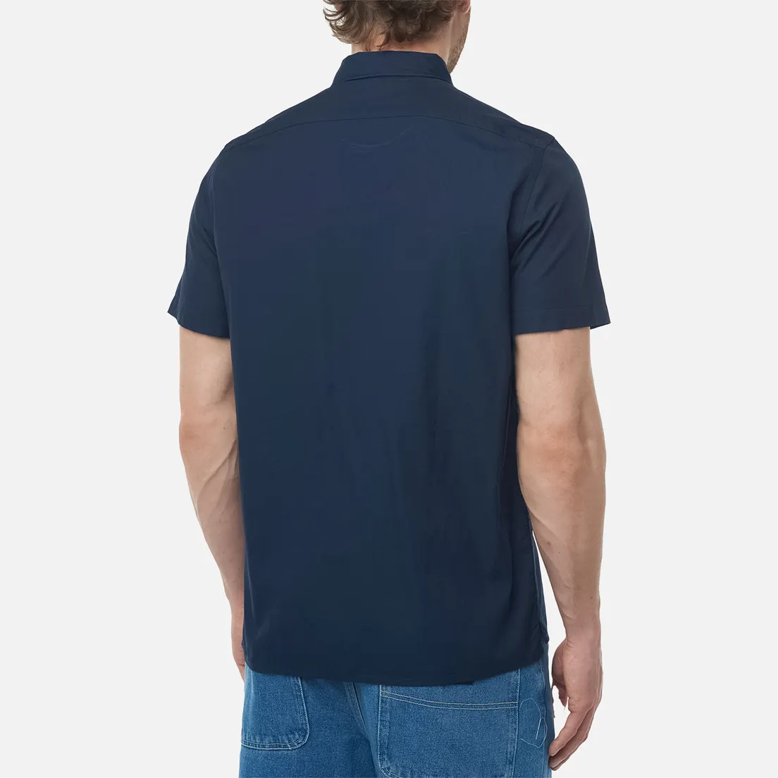Paul Smith Мужская рубашка Zebra Logo Casual Fit Short Sleeve