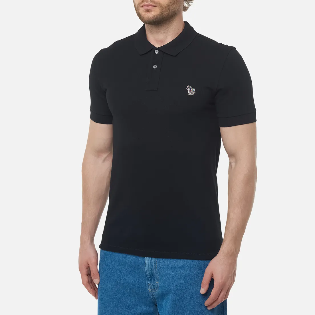 Paul Smith Мужское поло Zebra Logo Slim
