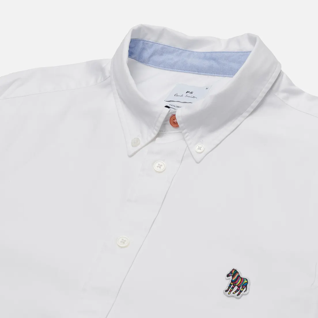 Paul Smith Мужская рубашка Zebra Logo Tailored Fit