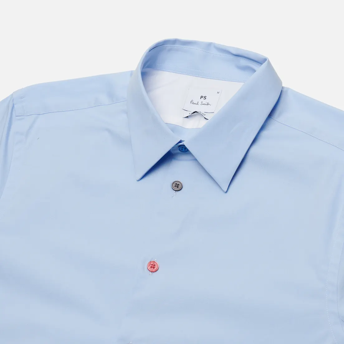 Paul Smith Мужская рубашка Multicolour Buttons Tailored Fit