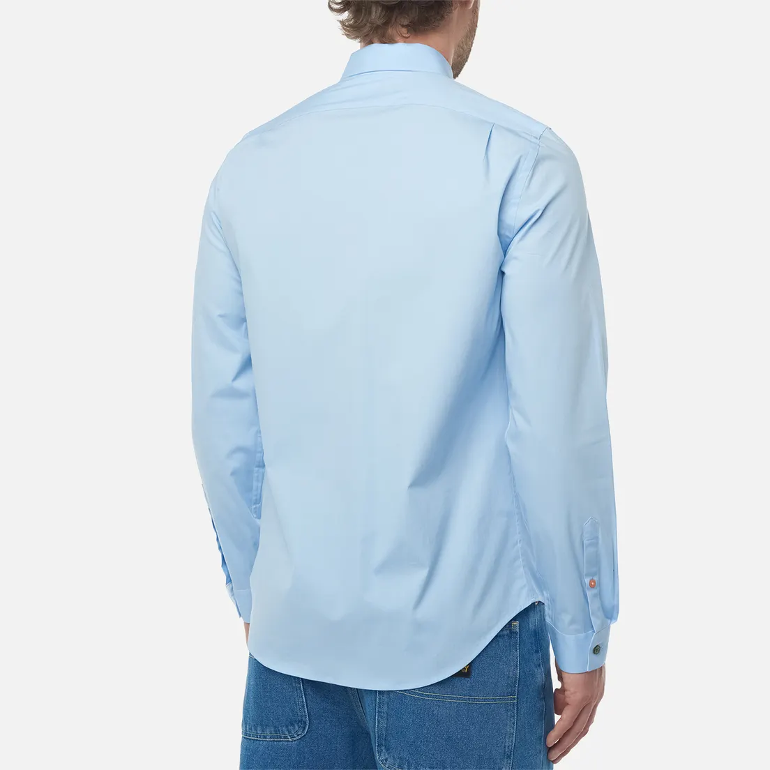 Paul Smith Мужская рубашка Multicolour Buttons Tailored Fit