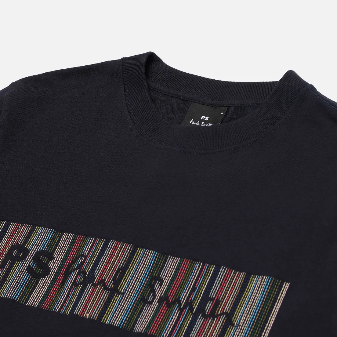 Paul Smith Мужская толстовка Stripe Embroidered Logo