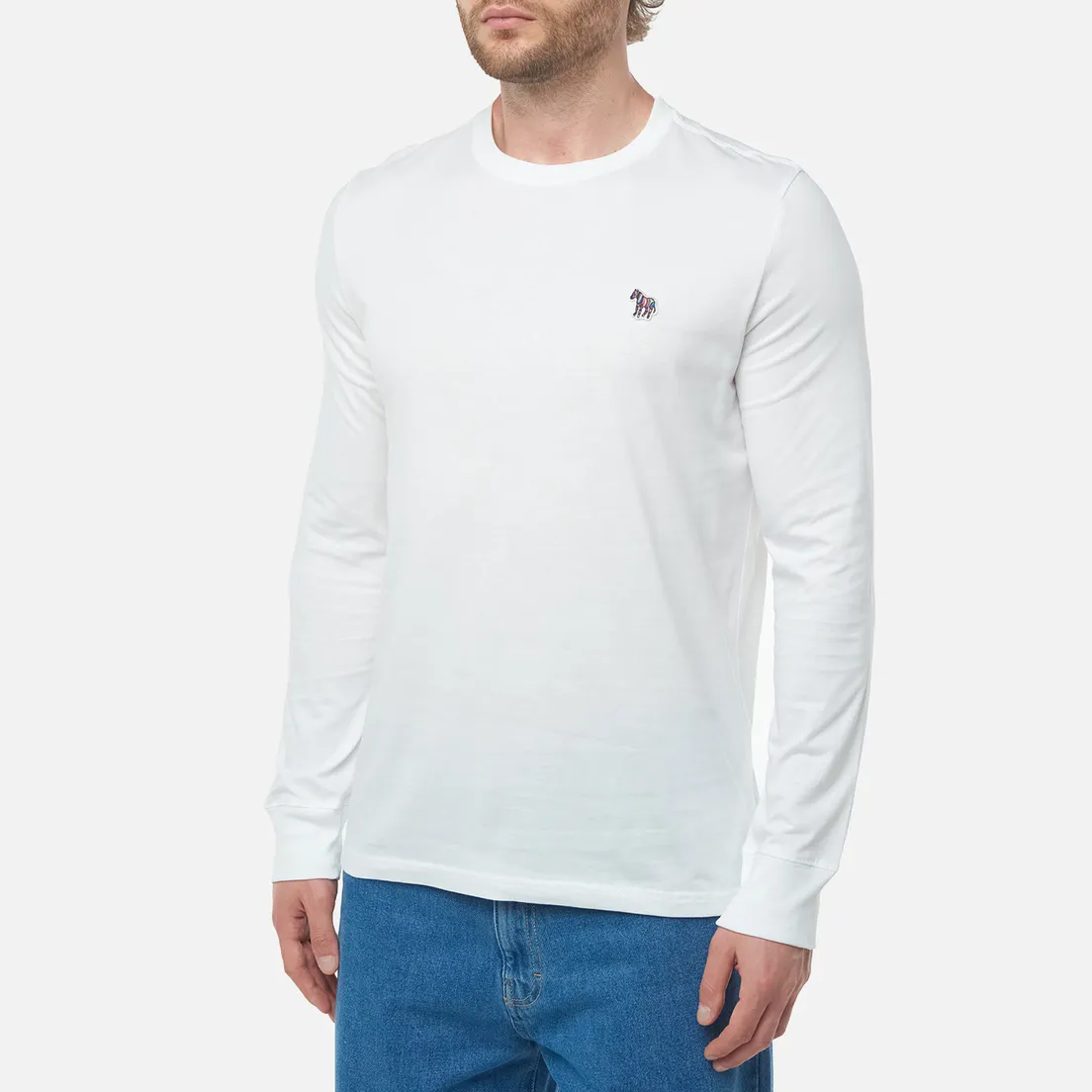 Paul Smith Мужской лонгслив Zebra Logo Regular
