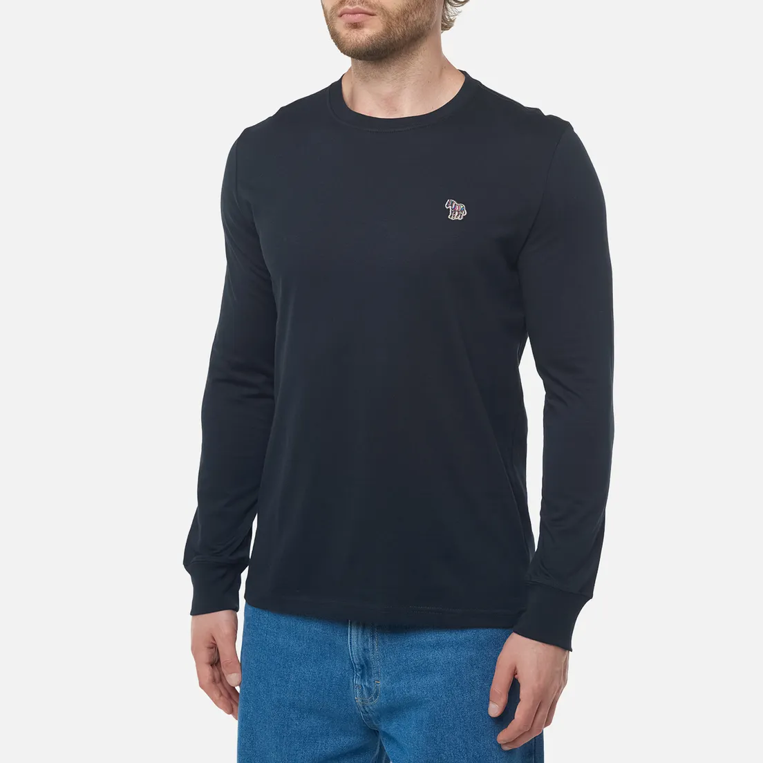 Paul Smith Мужской лонгслив Zebra Logo Regular