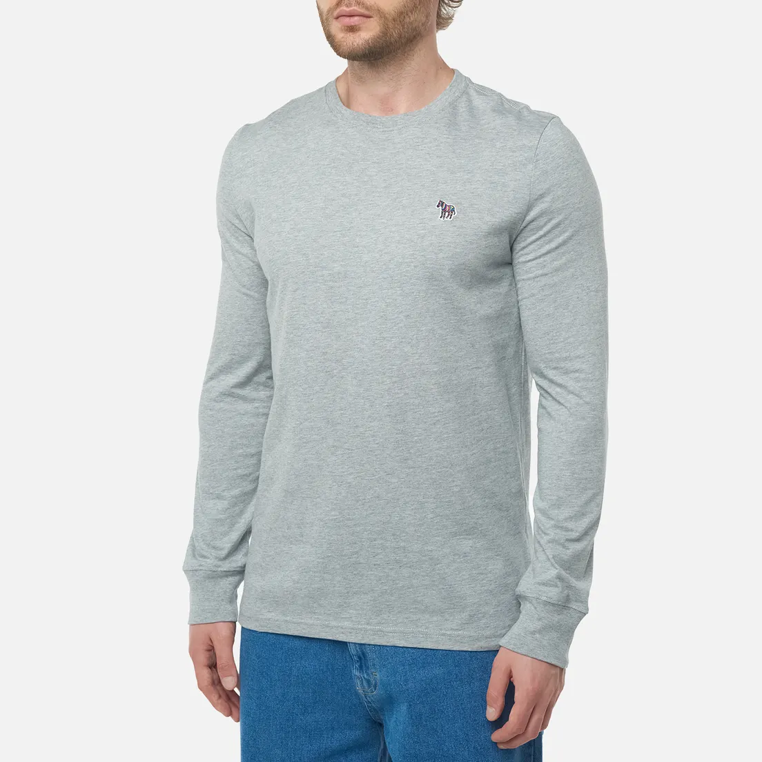 Paul Smith Мужской лонгслив Zebra Logo Regular