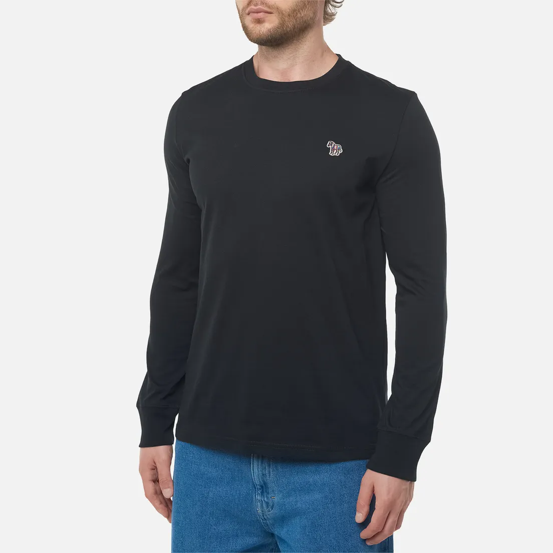 Paul Smith Мужской лонгслив Zebra Logo Regular
