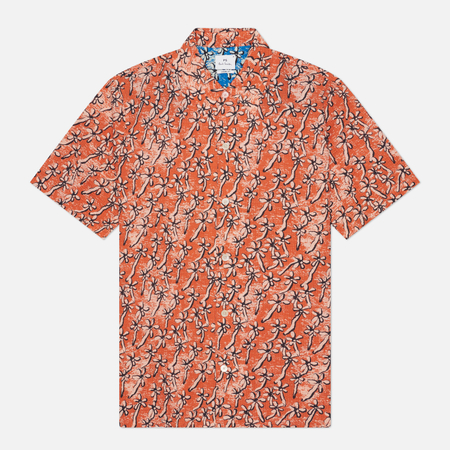 Мужская рубашка Paul Smith Casual Fit, цвет оранжевый, размер S
