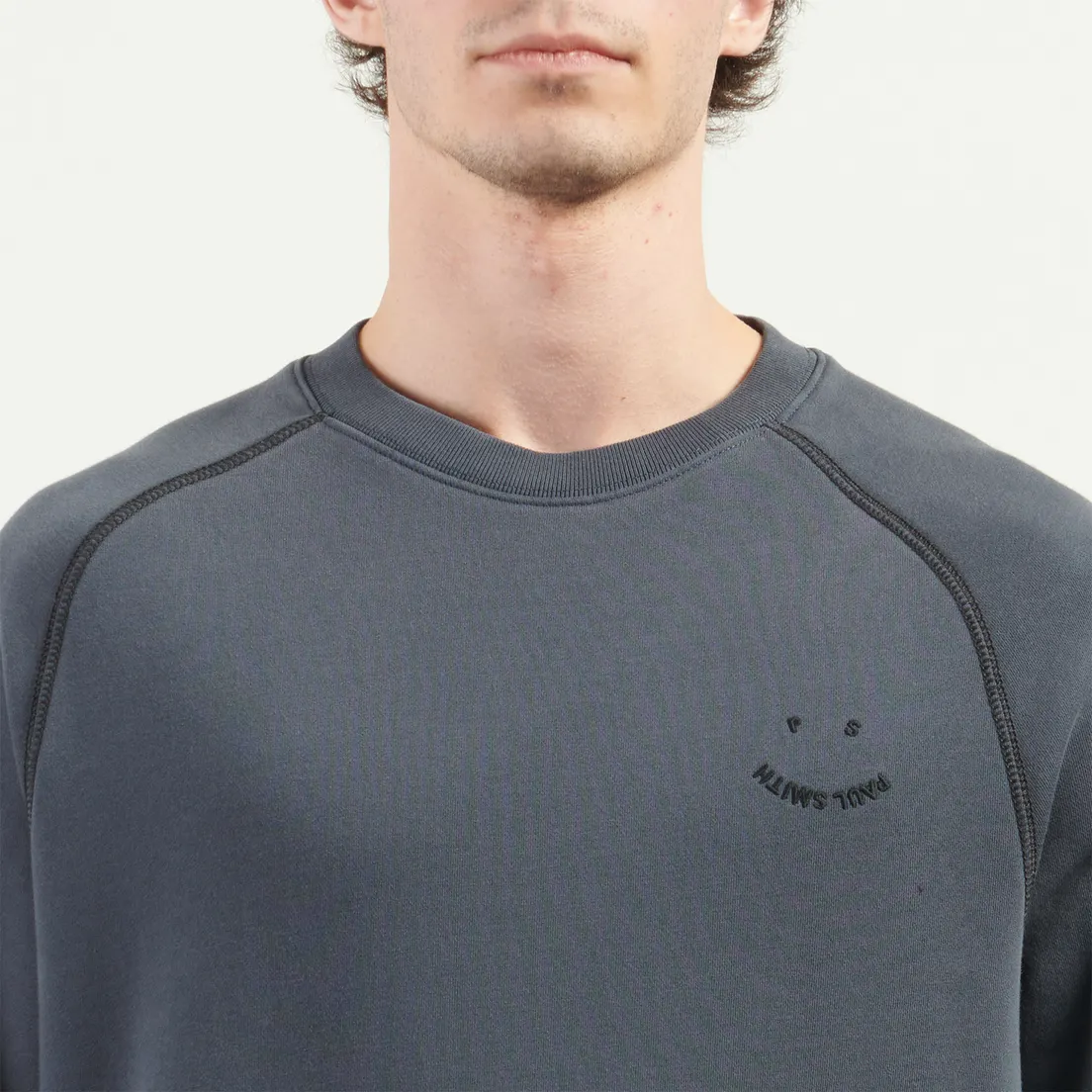Paul Smith Мужская толстовка PS Happy Embroidered