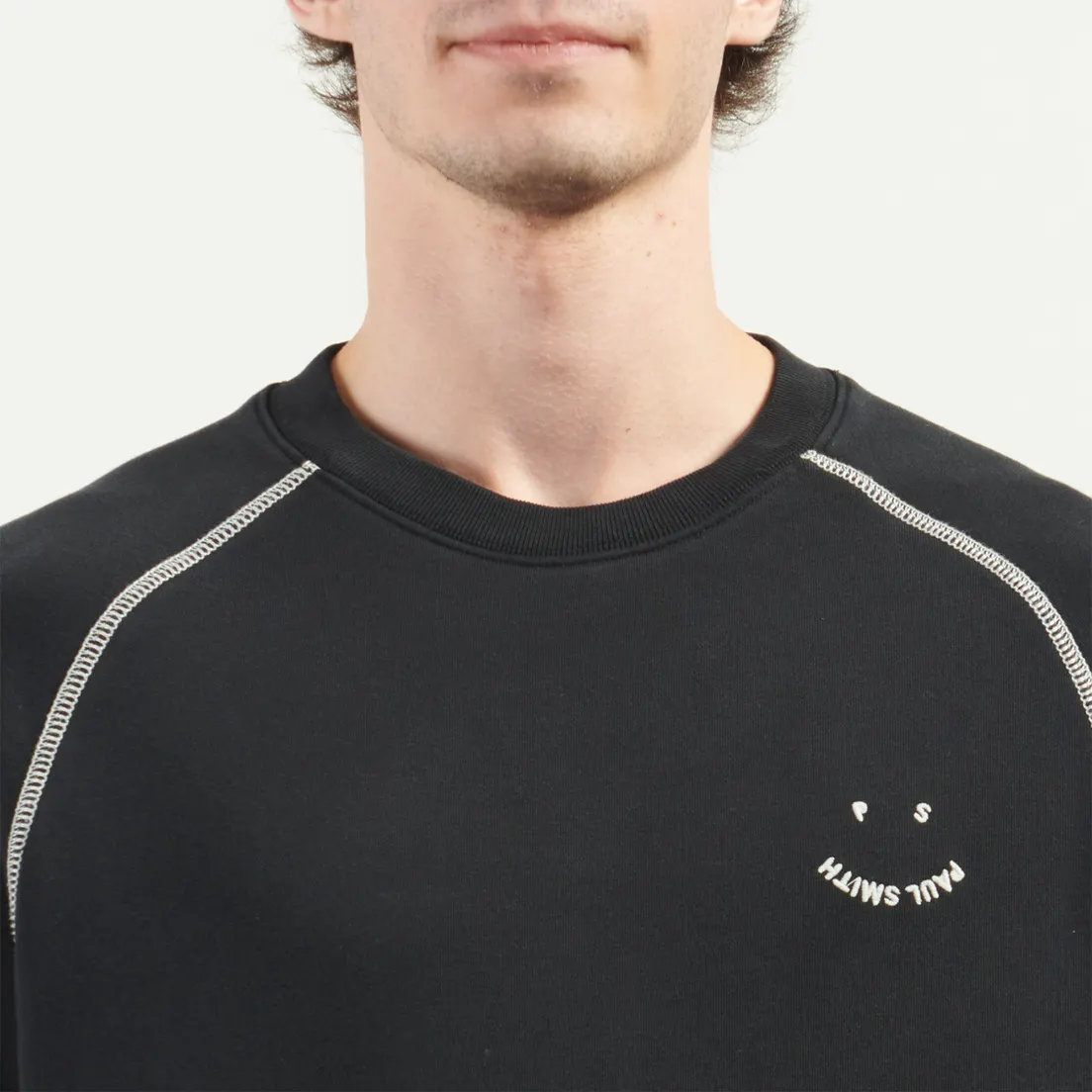 Paul Smith Мужская толстовка PS Happy Embroidered