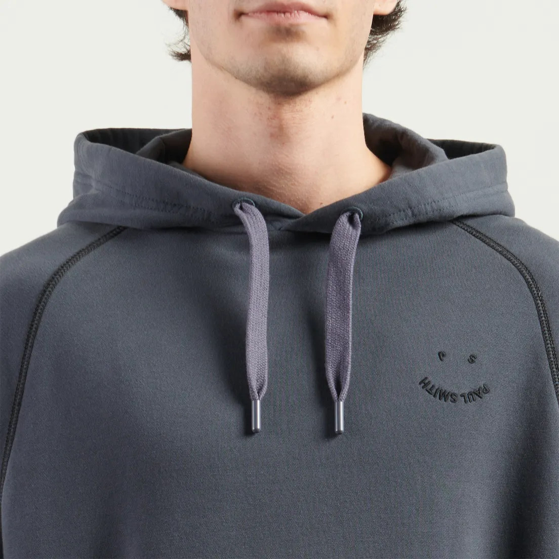 Paul Smith Мужская толстовка PS Happy Embroidered Hoodie