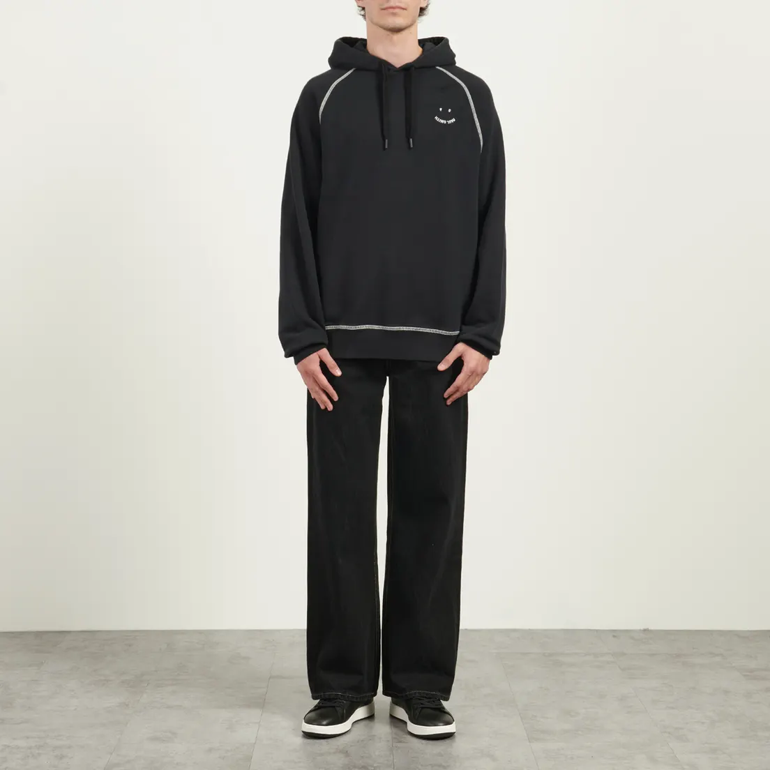 Paul Smith Мужская толстовка PS Happy Embroidered Hoodie
