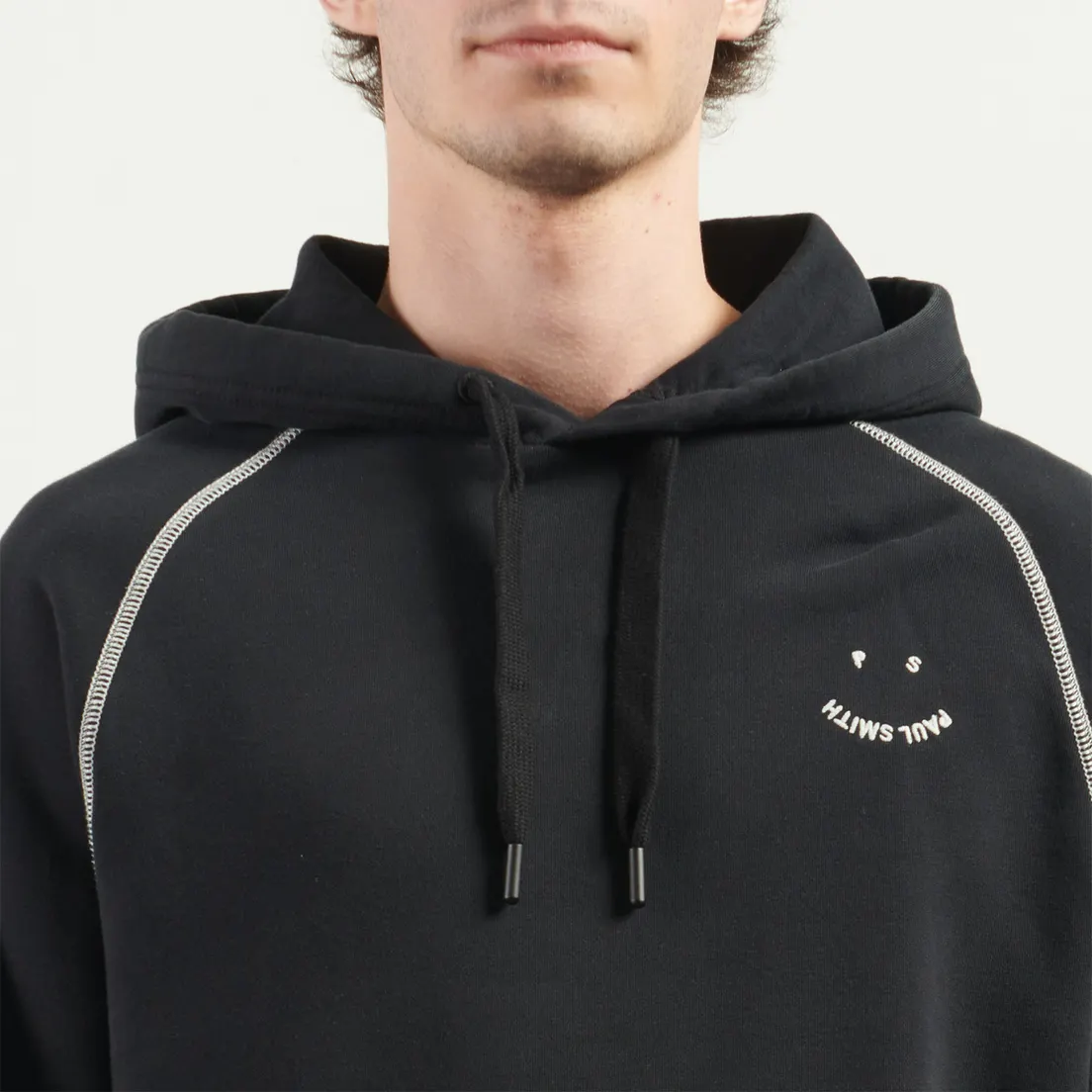 Paul Smith Мужская толстовка PS Happy Embroidered Hoodie