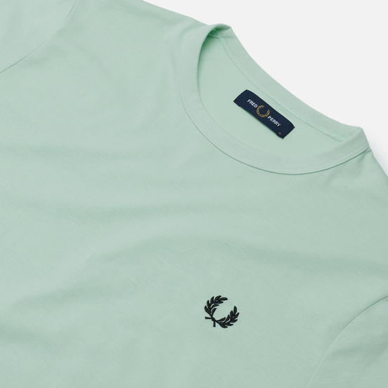 Мужская футболка Fred Perry Ringer Misty Jade