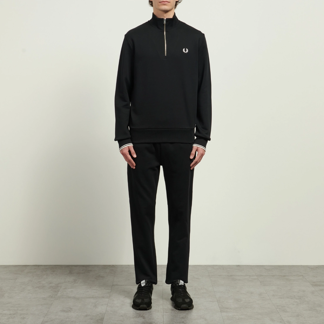 Fred Perry Мужская толстовка Half Zip