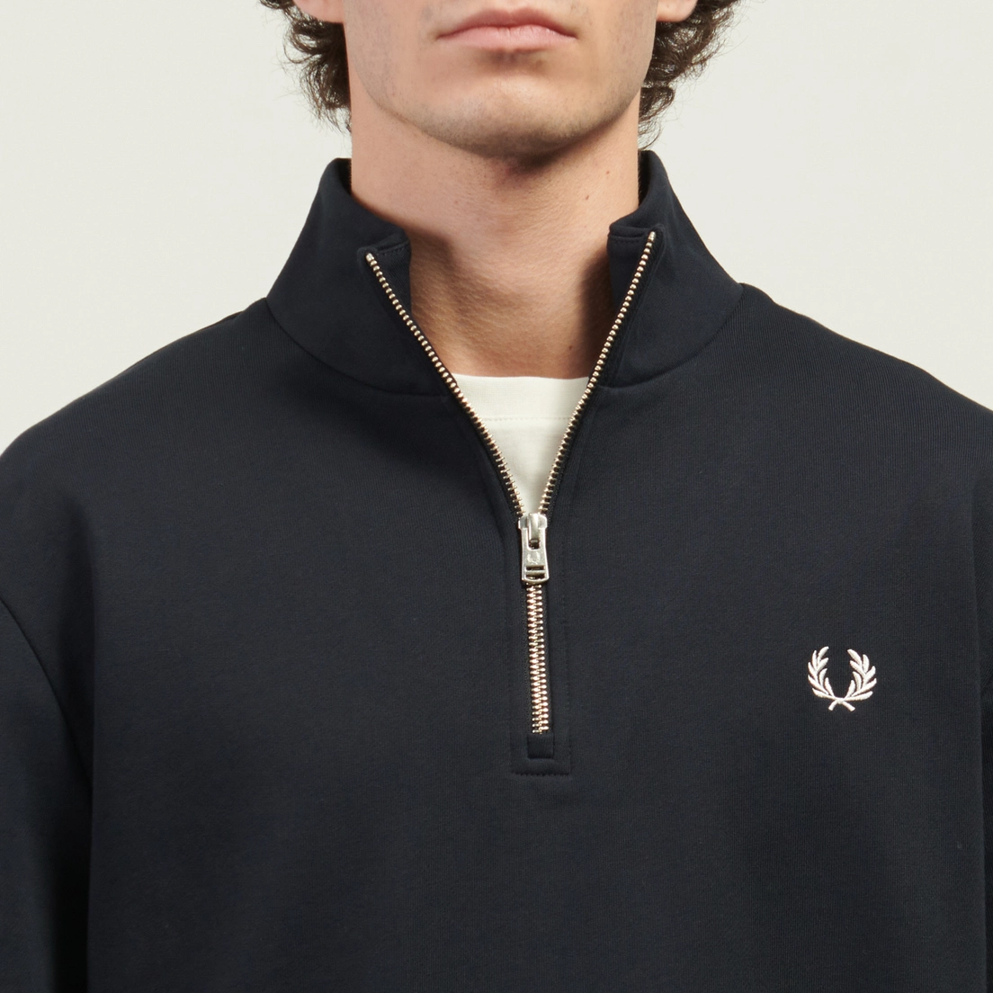 Fred Perry Мужская толстовка Half Zip