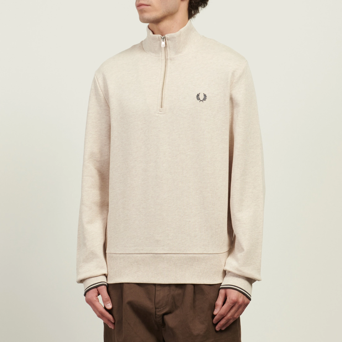 Fred Perry Мужская толстовка Half Zip