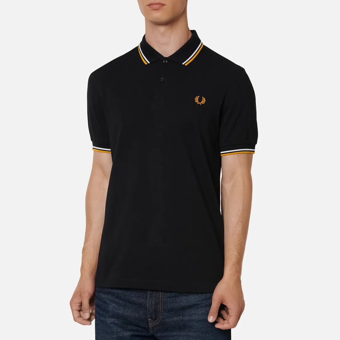 Fred Perry Мужское поло M3600 Twin Tipped