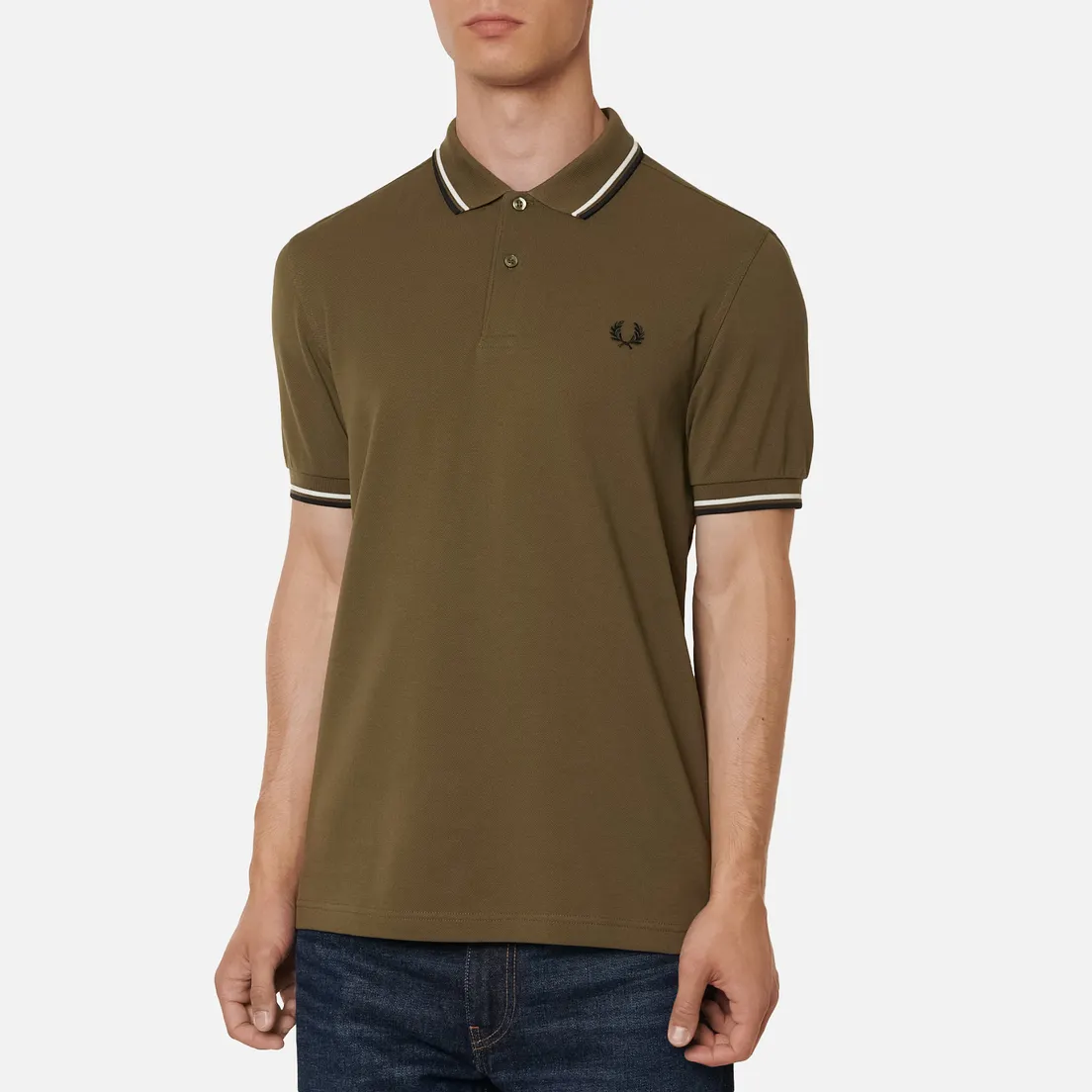 Fred Perry Мужское поло M3600 Twin Tipped