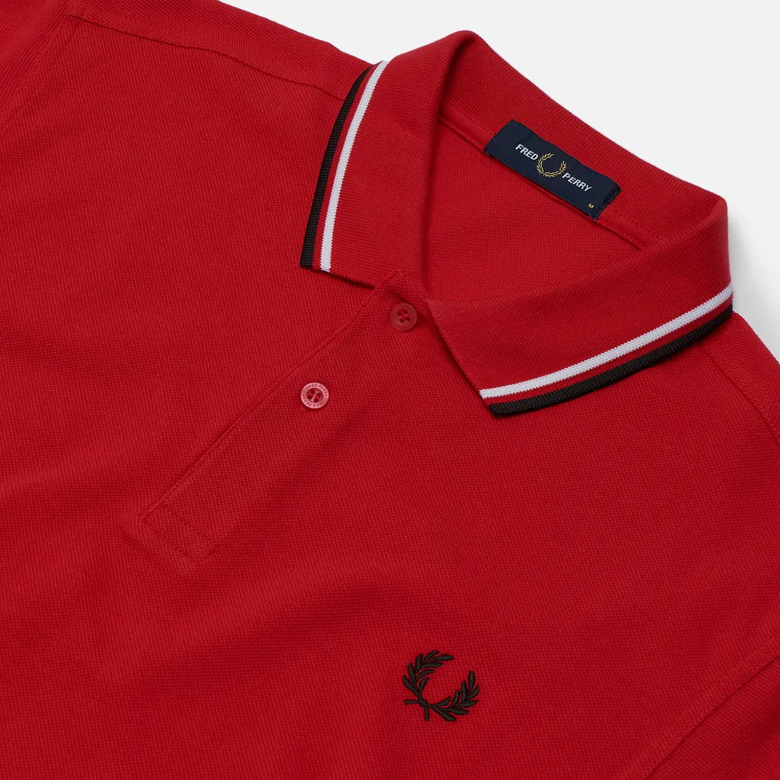 Fred Perry Мужское поло M3600 Twin Tipped