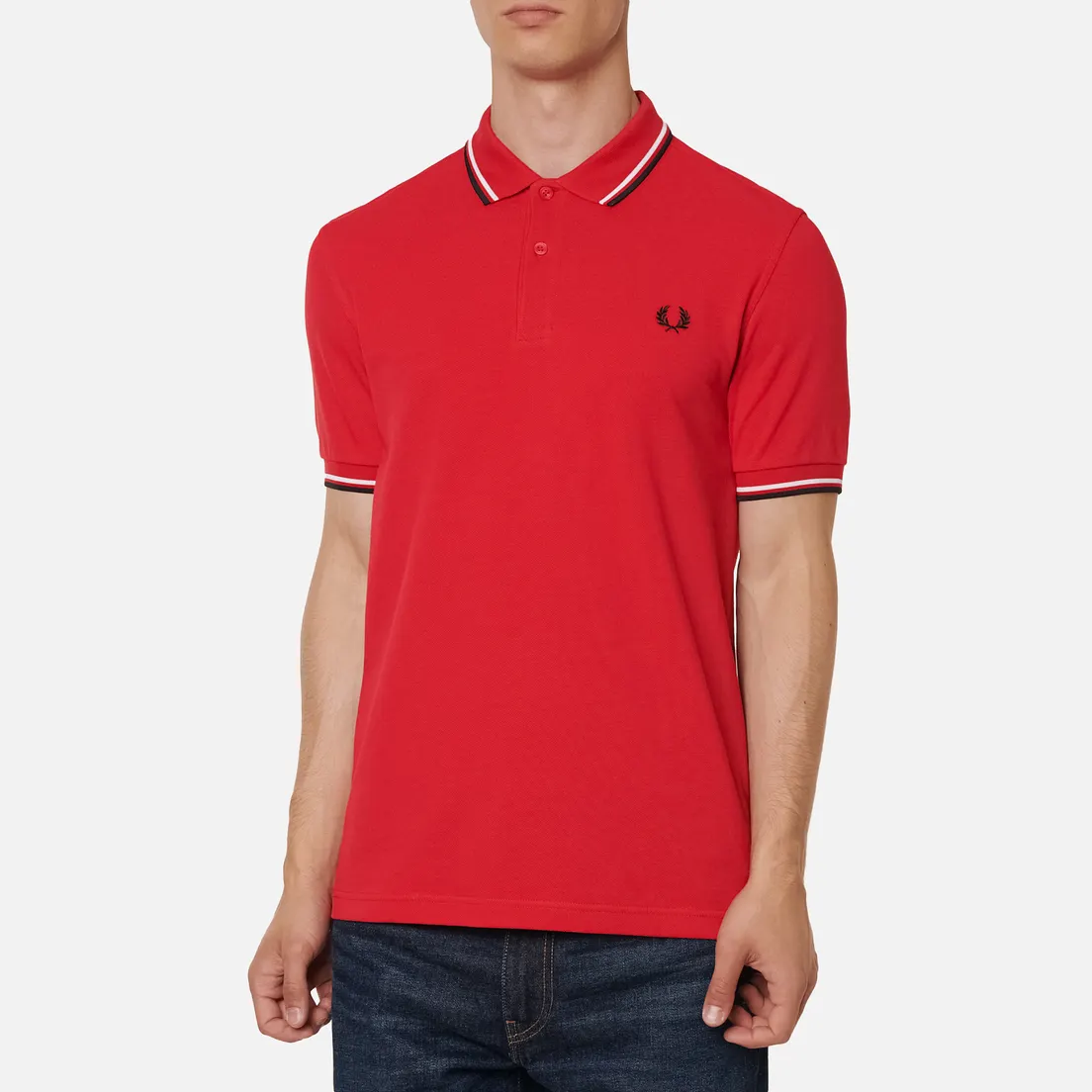 Fred Perry Мужское поло M3600 Twin Tipped