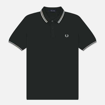   Brandshop Мужское поло Fred Perry M3600, цвет зелёный, размер M