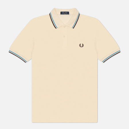  Мужское поло Fred Perry M3600, цвет бежевый, размер M