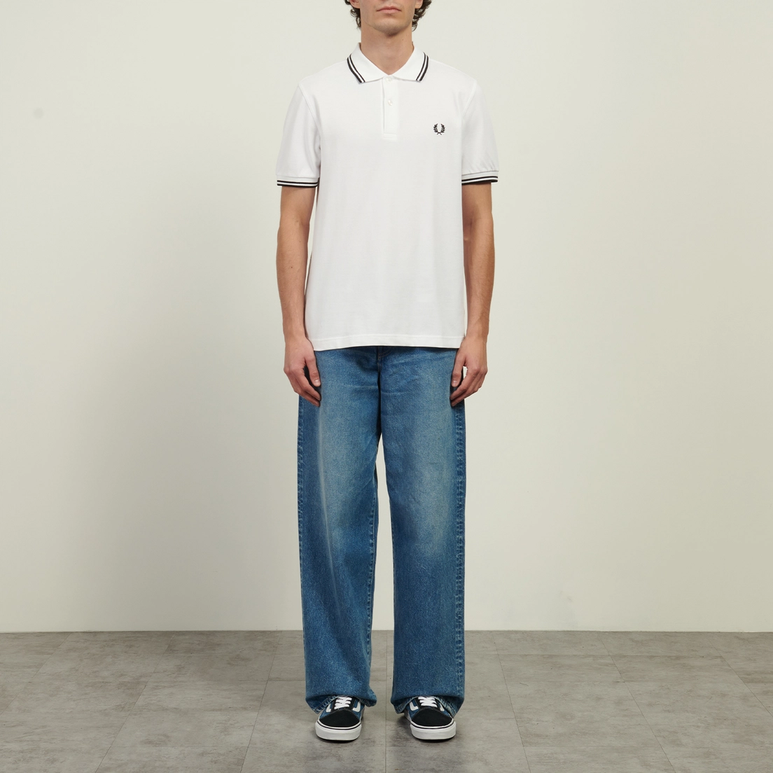 Fred Perry Мужское поло M3600 Twin Tipped