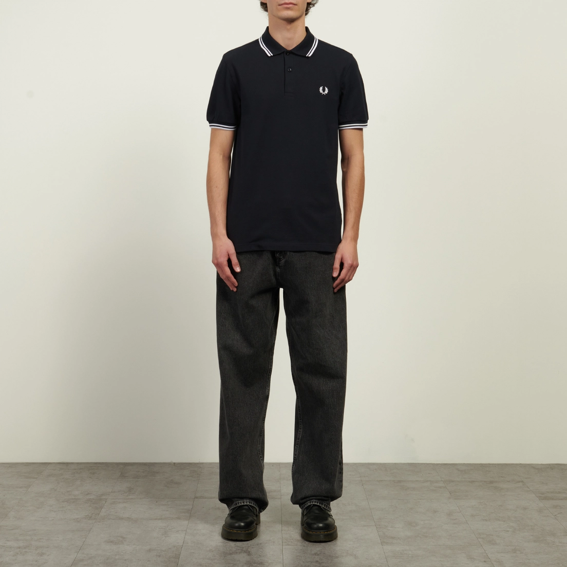 Fred Perry Мужское поло M3600 Twin Tipped