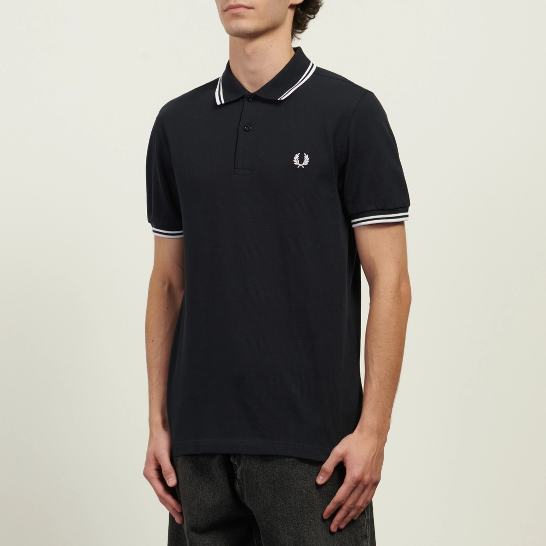 Fred Perry Мужское поло M3600 Twin Tipped