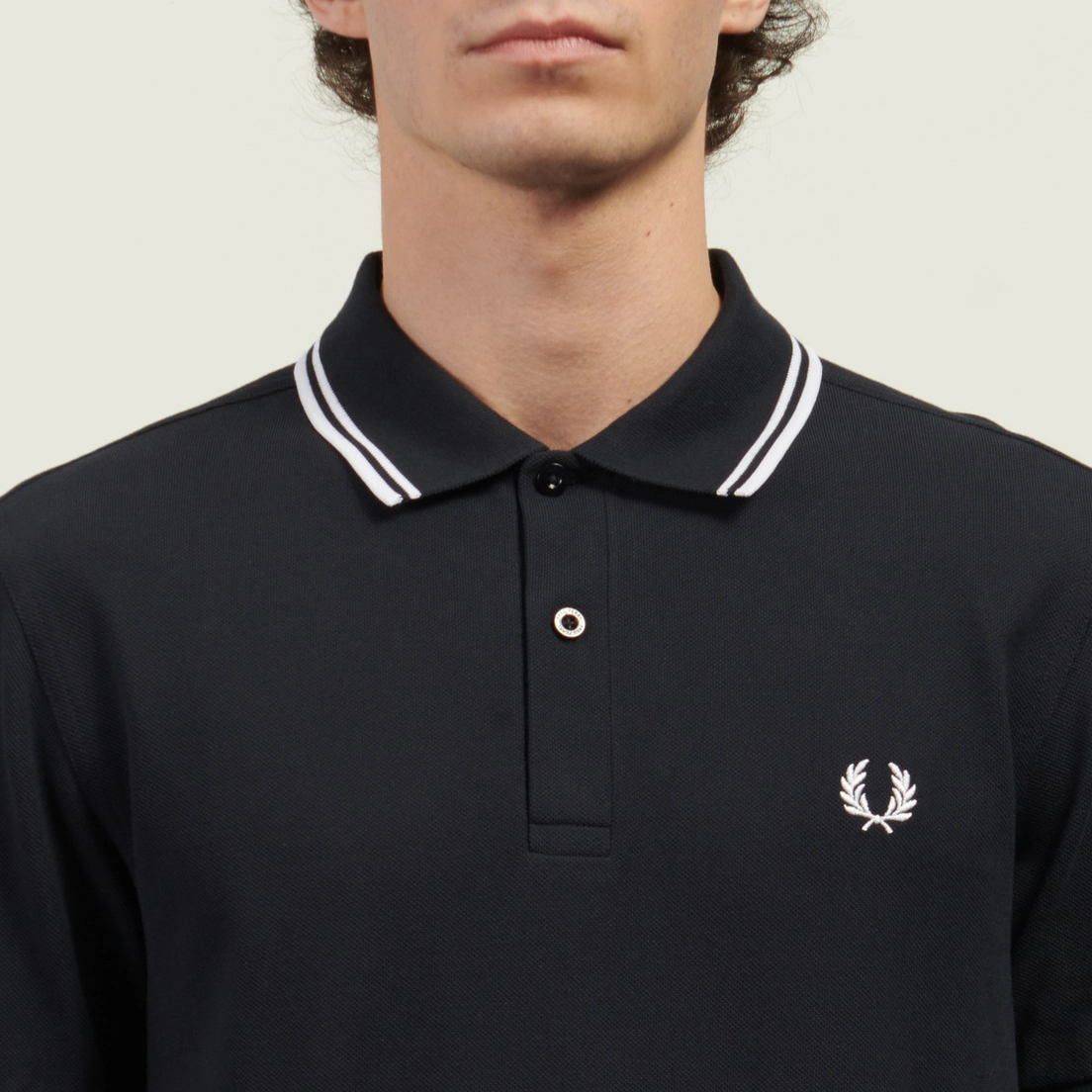 Fred Perry Мужское поло M3600 Twin Tipped