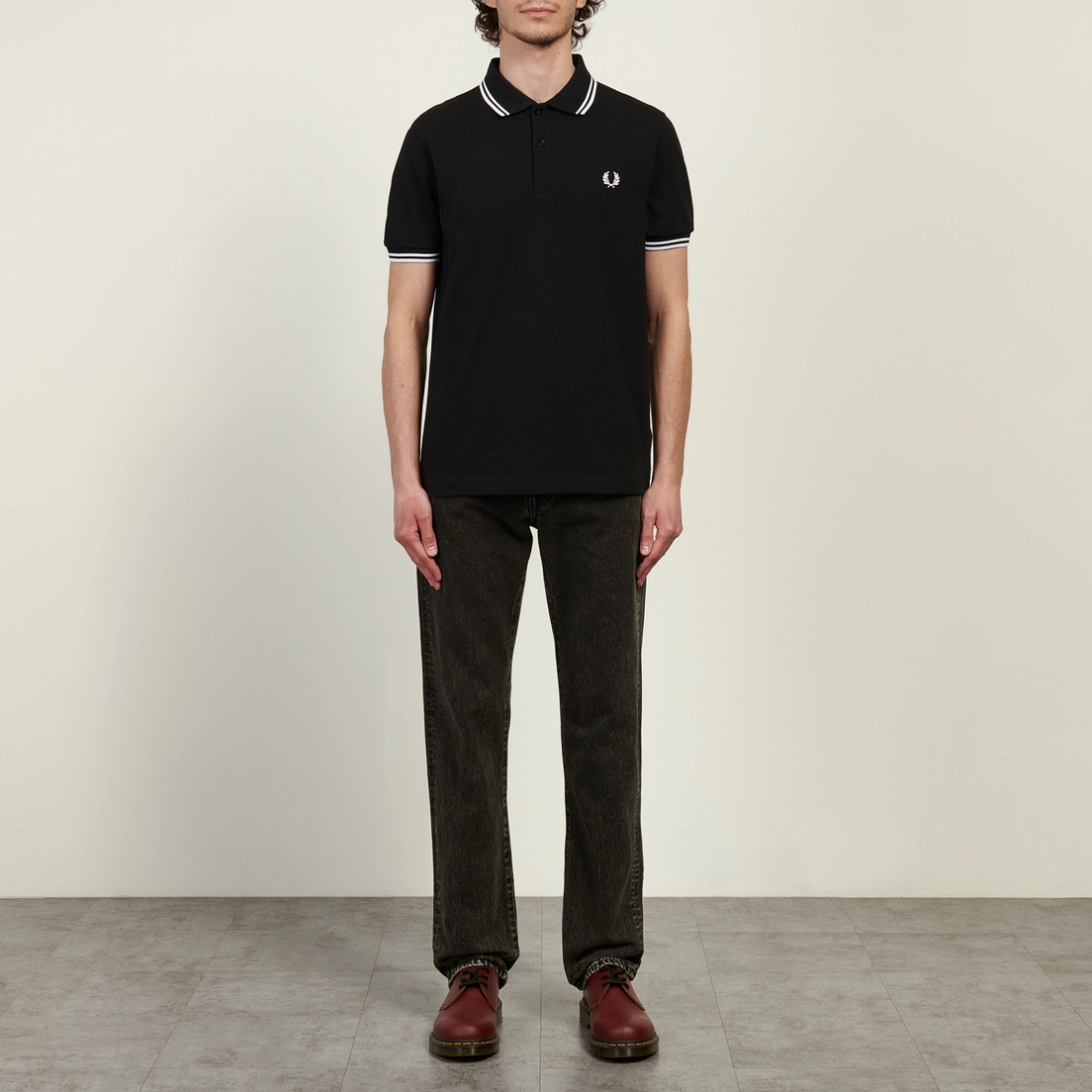 Fred Perry Мужское поло M3600 Twin Tipped