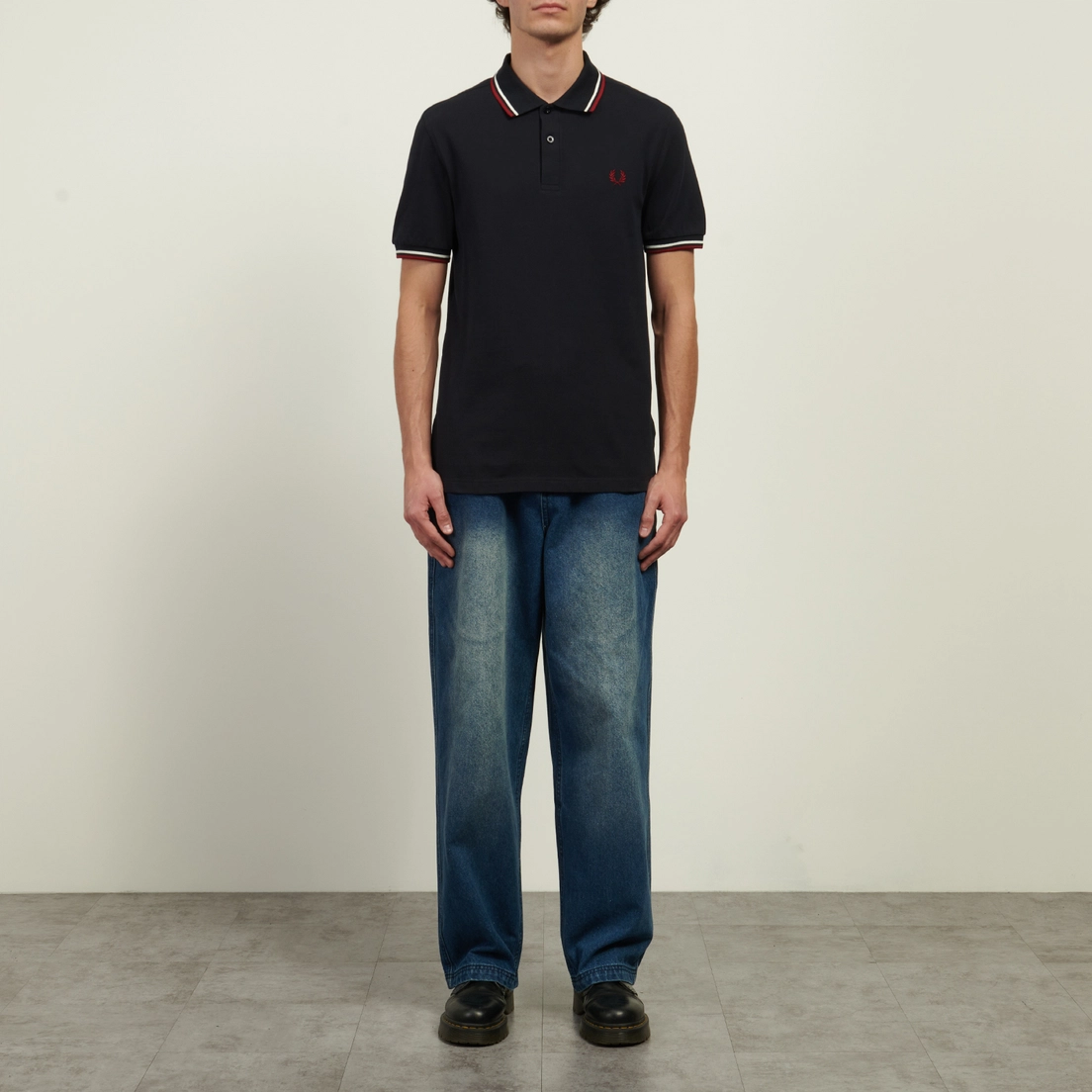 Fred Perry Мужское поло M3600 Twin Tipped