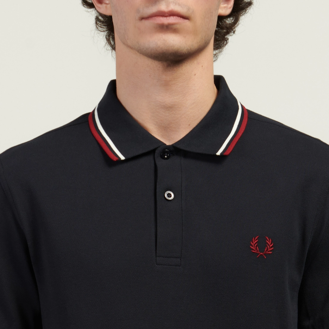 Fred Perry Мужское поло M3600 Twin Tipped