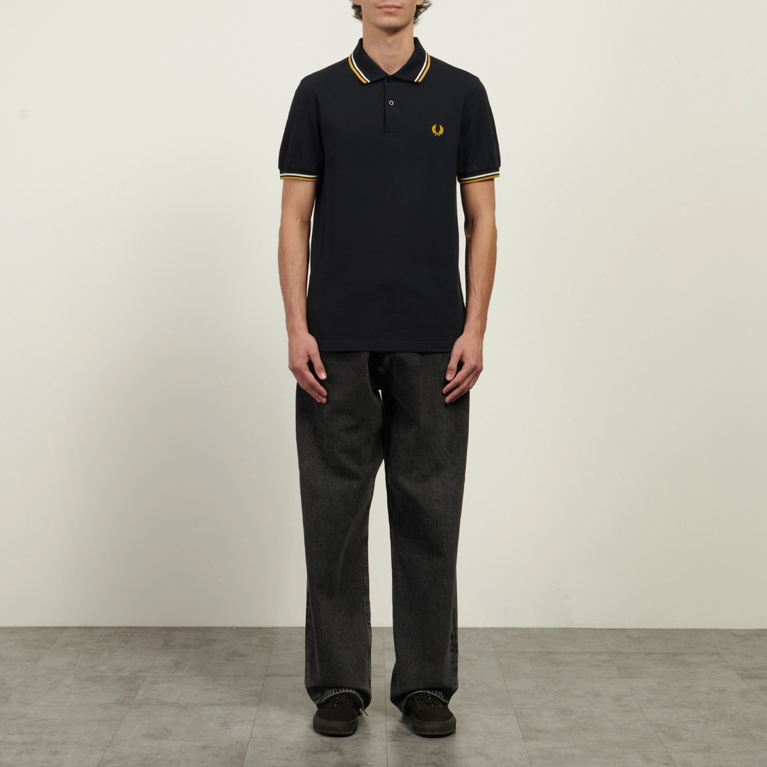 Fred Perry Мужское поло M3600 Twin Tipped