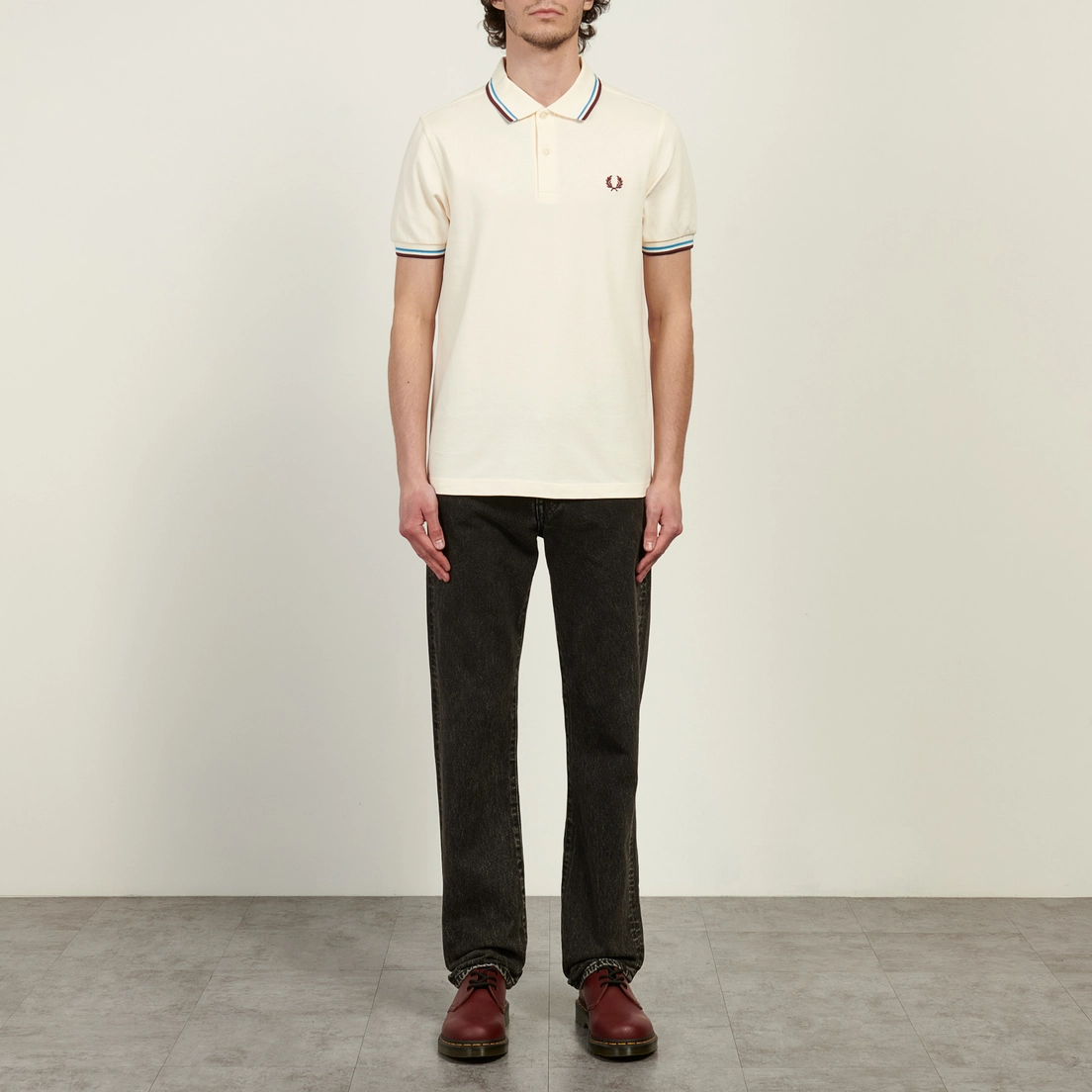 Fred Perry Мужское поло M3600 Twin Tipped