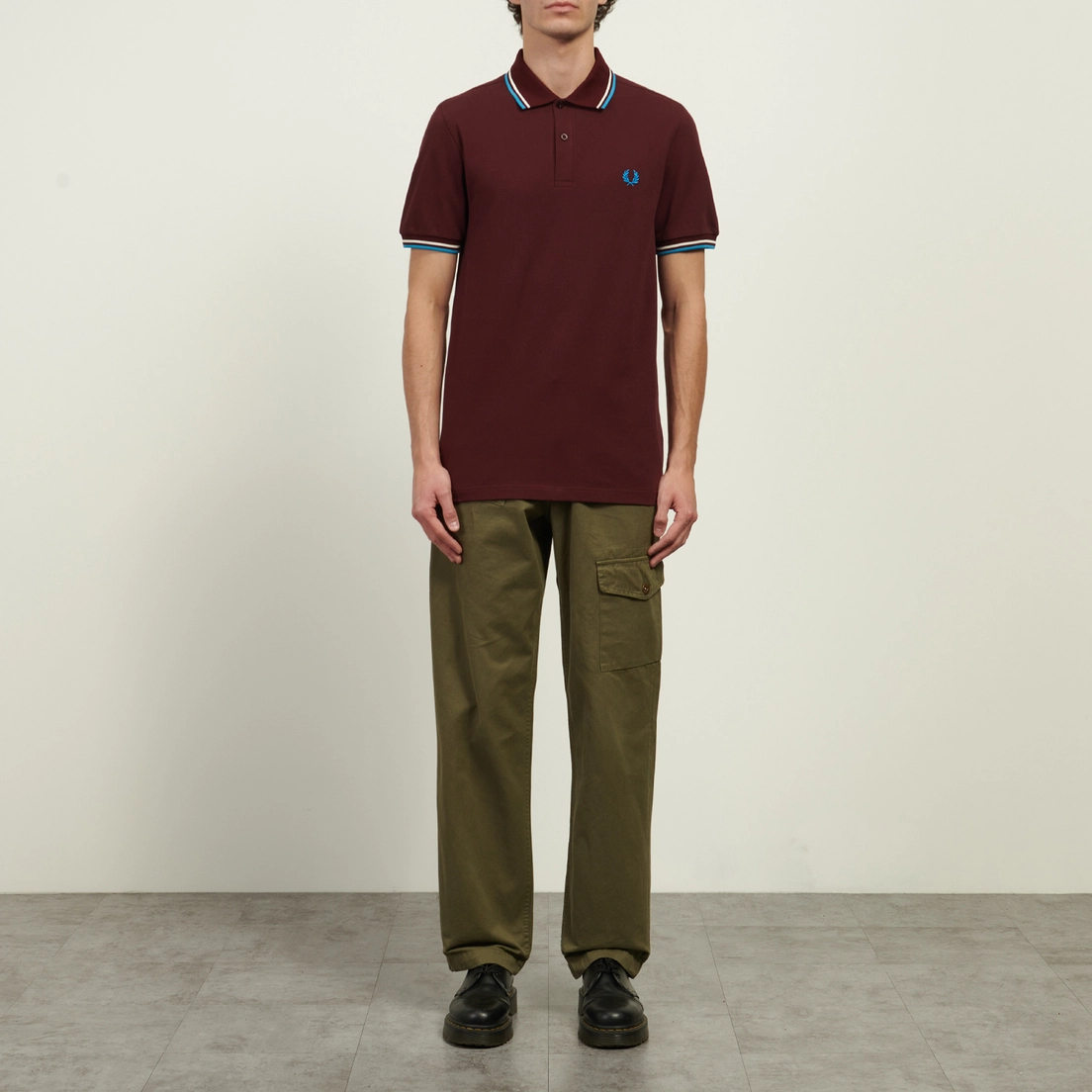 Fred Perry Мужское поло M3600 Twin Tipped