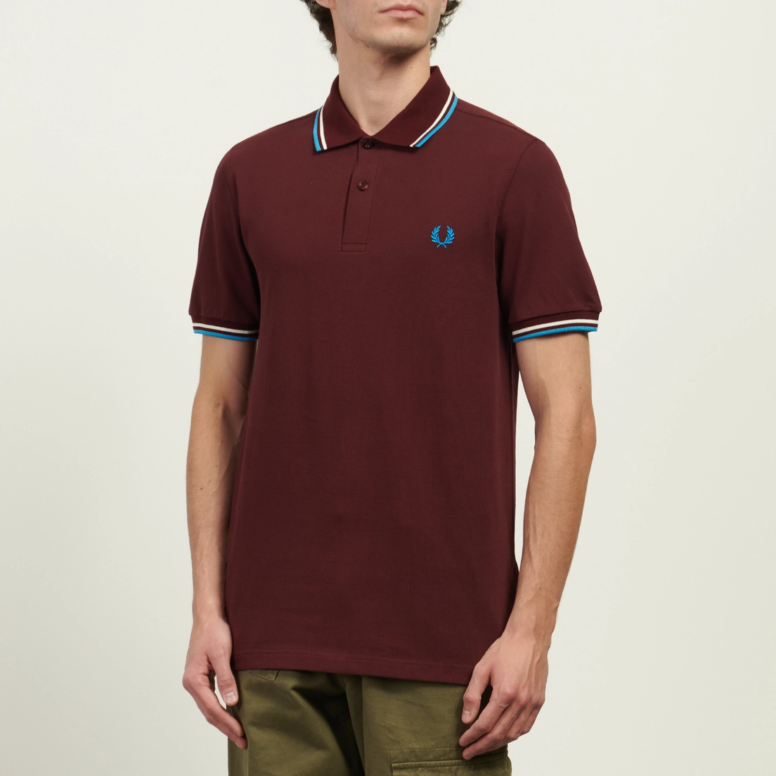 Fred Perry Мужское поло M3600 Twin Tipped