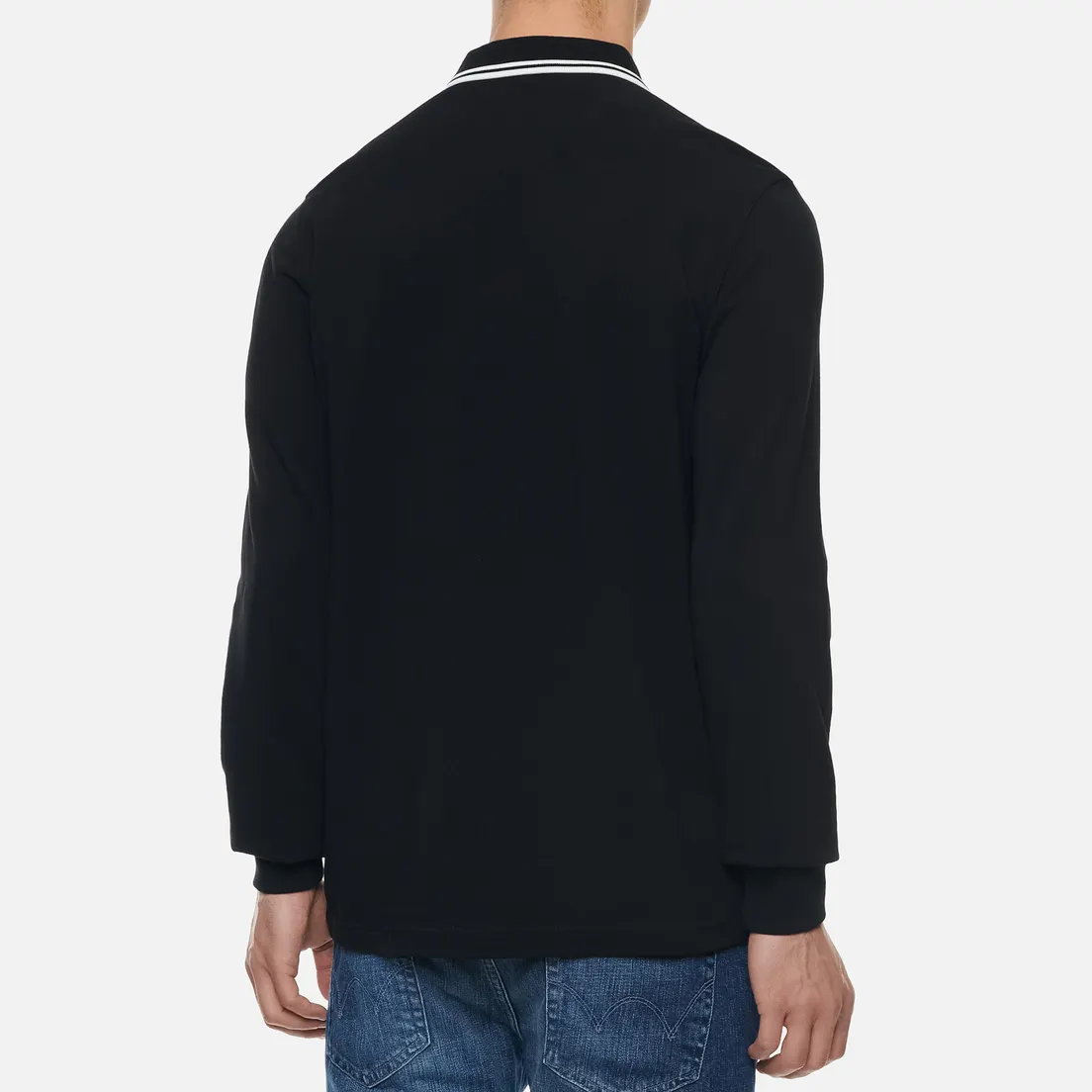 Fred Perry Мужской лонгслив Polo Twin Tipped