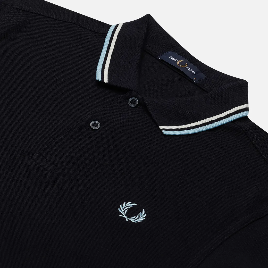 Fred Perry Мужской лонгслив Polo Twin Tipped