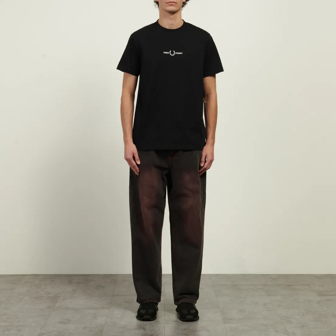 Fred Perry Мужская футболка Embroidered Regular