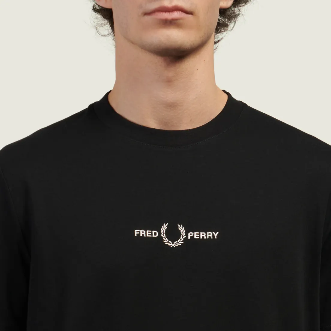 Fred Perry Мужская футболка Embroidered Regular