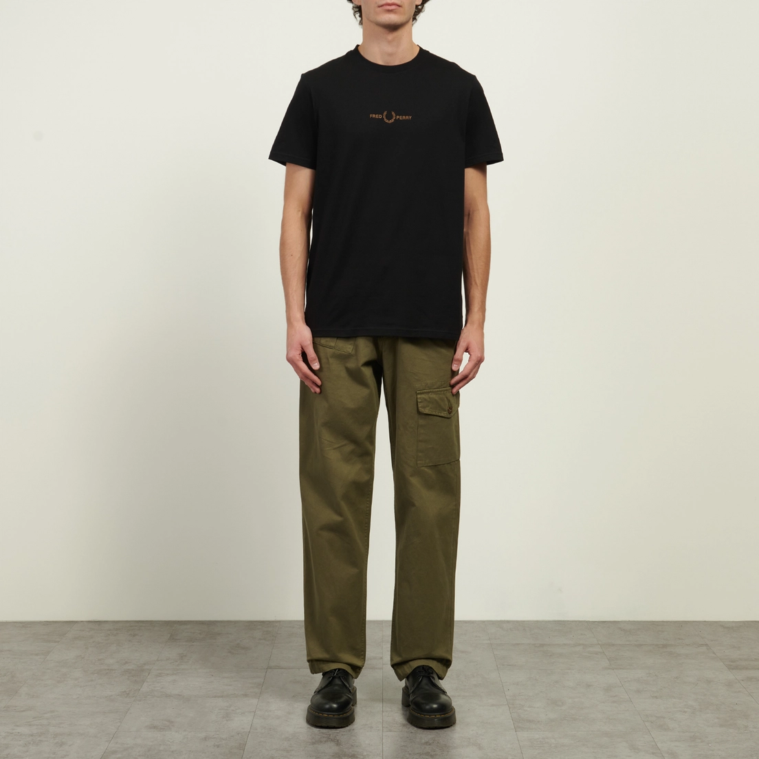 Fred Perry Мужская футболка Embroidered Regular