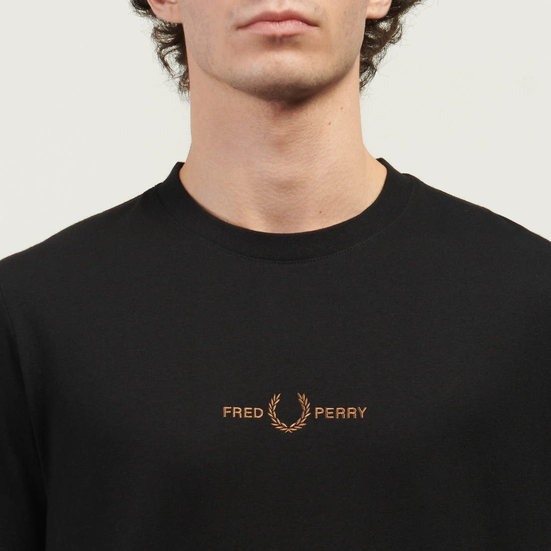 Fred Perry Мужская футболка Embroidered Regular