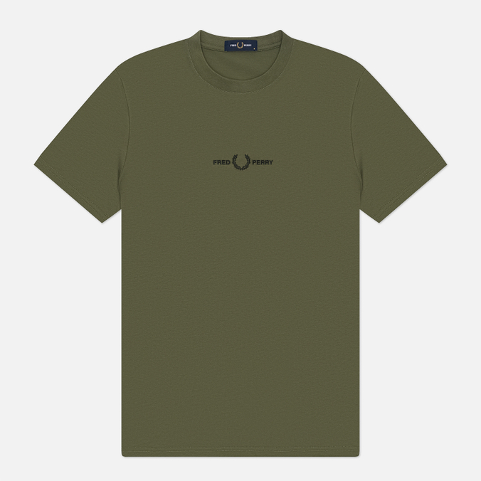 Мужская футболка Fred Perry Embroidered Regular