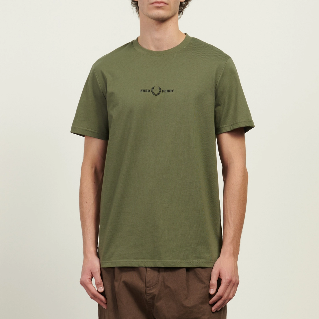 Fred Perry Мужская футболка Embroidered Regular