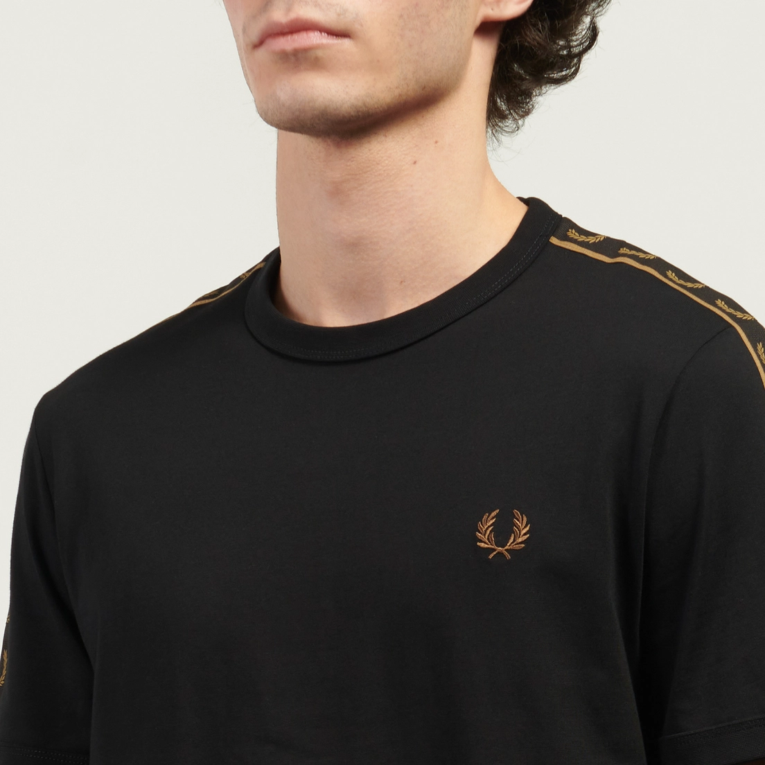 Fred Perry Мужская футболка Contrast Tape Ringer