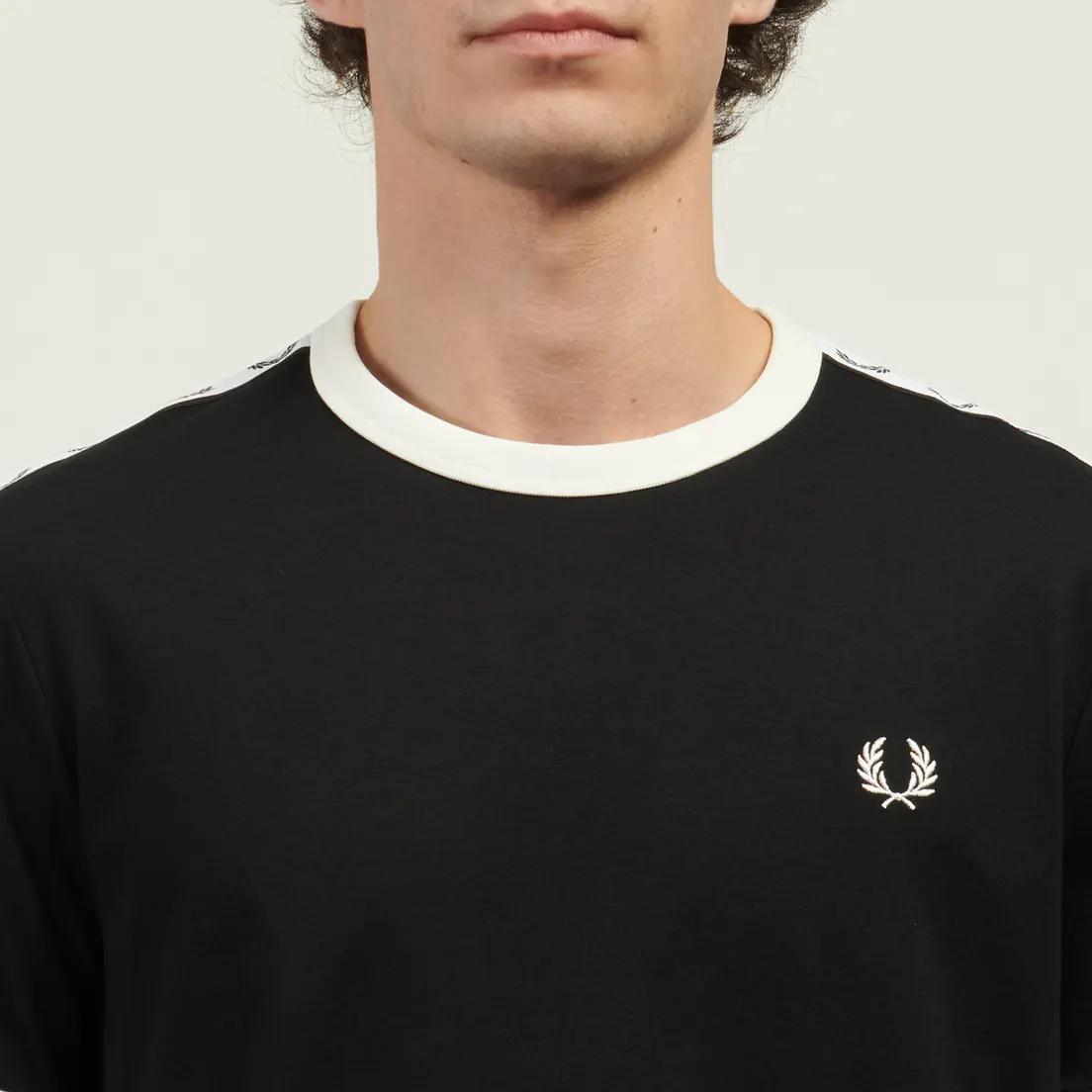 Fred Perry Мужская футболка Taped Ringer Regular